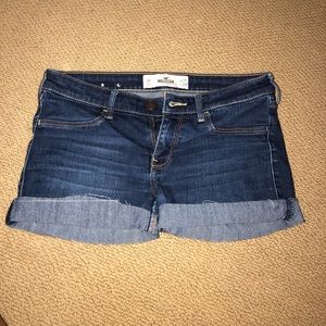 Hollister jean shorts